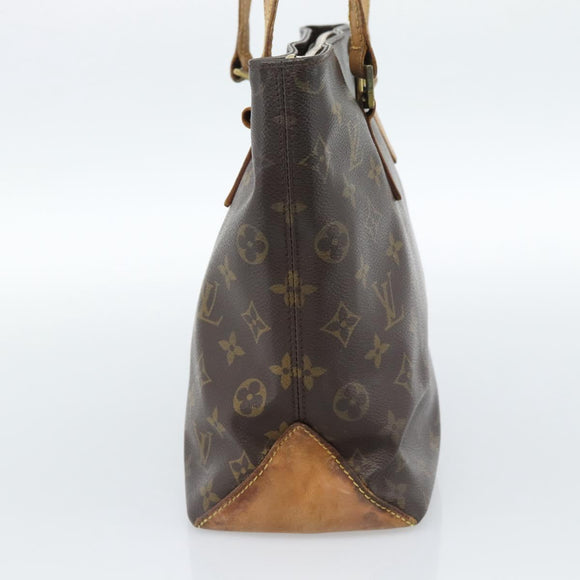 LOUIS VUITTON Monogram Cabas Piano Tote Bag M51148 LV Auth ka4718