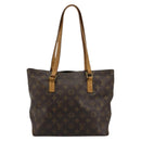 LOUIS VUITTON Monogram Cabas Piano Tote Bag M51148 LV Auth ka4719-2