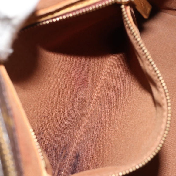LOUIS VUITTON Monogram Cabas Piano Tote Bag M51148 LV Auth ka4719