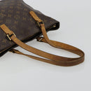 LOUIS VUITTON Monogram Cabas Piano Tote Bag M51148 LV Auth ka4719-8