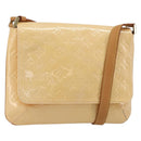 LOUIS VUITTON Vernis Thompson Street Bag Marshmallow Pink M91070 Auth ka4720A-1