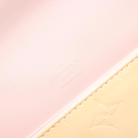 LOUIS VUITTON Vernis Thompson Street Bag Marshmallow Pink M91070 Auth ka4720A