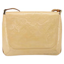 LOUIS VUITTON Vernis Thompson Street Bag Marshmallow Pink M91070 Auth ka4720A-3