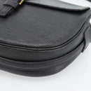 LOUIS VUITTON Epi Jeune Fille MM Shoulder Bag Black M52152 LV Auth ka4721-14