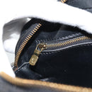 LOUIS VUITTON Epi Jeune Fille MM Shoulder Bag Black M52152 LV Auth ka4721-22