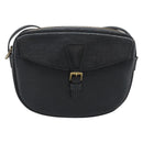 LOUIS VUITTON Epi Jeune Fille MM Shoulder Bag Black M52152 LV Auth ka4721-13