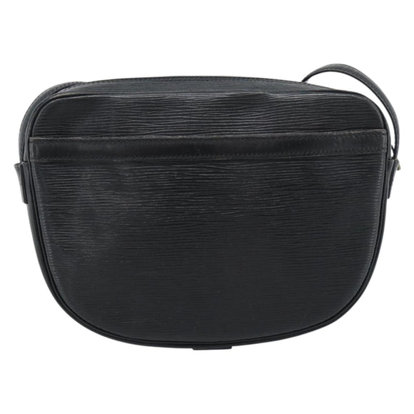 LOUIS VUITTON Epi Jeune Fille MM Shoulder Bag Black M52152 LV Auth ka4721