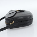 LOUIS VUITTON Epi Jeune Fille MM Shoulder Bag Black M52152 LV Auth ka4721-3