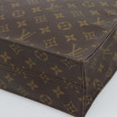 LOUIS VUITTON Monogram Sac Plat Hand Bag M51140 LV Auth ka4726-10