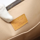LOUIS VUITTON Monogram Sac Plat Hand Bag M51140 LV Auth ka4726-14