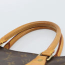 LOUIS VUITTON Monogram Sac Plat Hand Bag M51140 LV Auth ka4726-8
