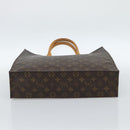 LOUIS VUITTON Monogram Sac Plat Hand Bag M51140 LV Auth ka4726-9