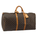LOUIS VUITTON Monogram Keepall 60 Boston Bag M41422 LV Auth ka4728A-1