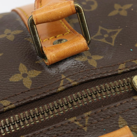 LOUIS VUITTON Monogram Keepall 60 Boston Bag M41422 LV Auth ka4728A