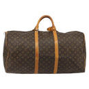 LOUIS VUITTON Monogram Keepall 60 Boston Bag M41422 LV Auth ka4728A-2