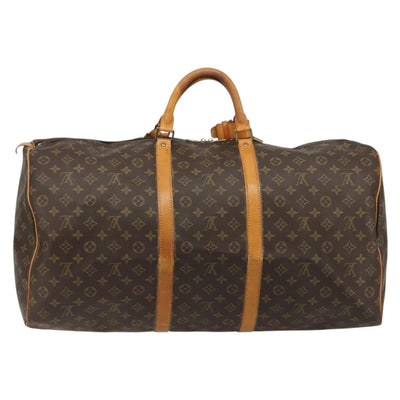 LOUIS VUITTON Monogram Keepall 60 Boston Bag M41422 LV Auth ka4728A - 0