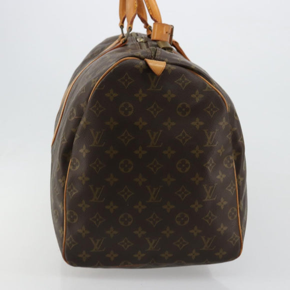 LOUIS VUITTON Monogram Keepall 60 Boston Bag M41422 LV Auth ka4728A