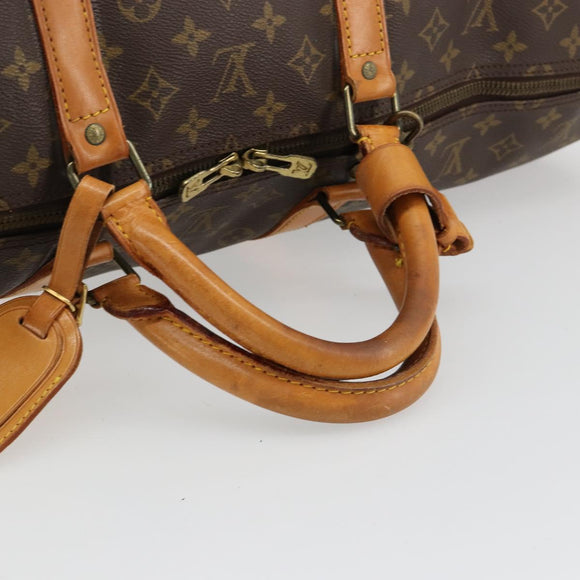 LOUIS VUITTON Monogram Keepall 60 Boston Bag M41422 LV Auth ka4728A