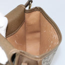 GUCCI GG Plus Supreme Shoulder Bag PVC Beige Gold Auth ka473-18