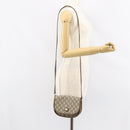 GUCCI GG Plus Supreme Shoulder Bag PVC Beige Gold Auth ka473-20