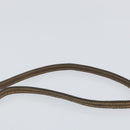 GUCCI GG Plus Supreme Shoulder Bag PVC Beige Gold Auth ka473-8