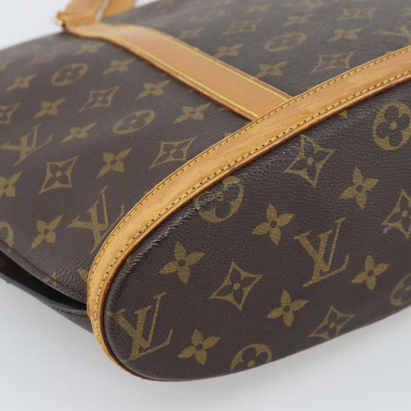 LOUIS VUITTON Monogram Babylone Tote Bag M51102 LV Auth ka4730