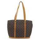 LOUIS VUITTON Monogram Babylone Tote Bag M51102 LV Auth ka4730-13