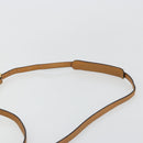 MCM Vicetos Logogram Shoulder Bag PVC Leather 2way Brown Gold Auth ka4736A-14