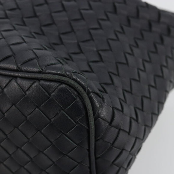 BOTTEGA VENETA INTRECCIATO Shoulder Bag Leather Navy Auth ka4737V