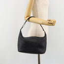 BOTTEGA VENETA INTRECCIATO Shoulder Bag Leather Navy Auth ka4737V-21