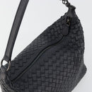 BOTTEGA VENETA INTRECCIATO Shoulder Bag Leather Navy Auth ka4737V-6