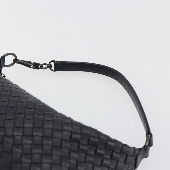 BOTTEGA VENETA INTRECCIATO Shoulder Bag Leather Navy Auth ka4737V