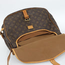 LOUIS VUITTON Monogram Saumur 35 Shoulder Bag M42254 LV Auth ka4741A-10