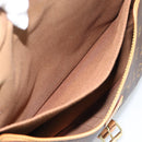 LOUIS VUITTON Monogram Saumur 35 Shoulder Bag M42254 LV Auth ka4741A-23