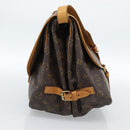 LOUIS VUITTON Monogram Saumur 35 Shoulder Bag M42254 LV Auth ka4741A-3