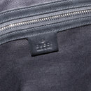 GUCCI GG Supreme Sherry Line Shoulder Bag PVC Black Red Navy 474139 Auth ka4744V-15