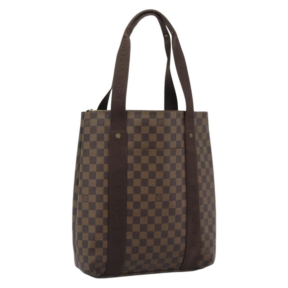 LOUIS VUITTON Damier Ebene Kababobur Tote Bag N52006 LV Auth ka4745