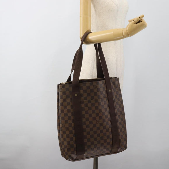 LOUIS VUITTON Damier Ebene Kababobur Tote Bag N52006 LV Auth ka4745