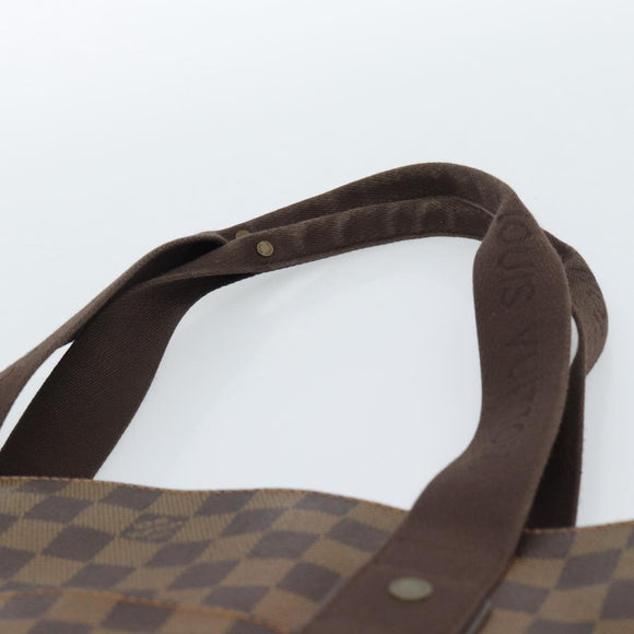 LOUIS VUITTON Damier Ebene Kababobur Tote Bag N52006 LV Auth ka4745