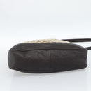 GUCCI Bamboo GG Canvas Hand Bag 2way Beige Gold 282315 Auth ka4747V-11