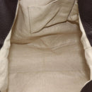 GUCCI Bamboo GG Canvas Hand Bag 2way Beige Gold 282315 Auth ka4747V-17