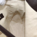 GUCCI Bamboo GG Canvas Hand Bag 2way Beige Gold 282315 Auth ka4747V-19