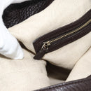 GUCCI Bamboo GG Canvas Hand Bag 2way Beige Gold 282315 Auth ka4747V-20