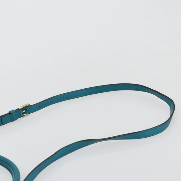 GUCCI Micro GG Guccissima Leather Outlet 2way Emerald Green 449646 Auth ka4748