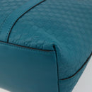 GUCCI Micro GG Guccissima Leather Outlet 2way Emerald Green 449646 Auth ka4748-14