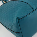 GUCCI Micro GG Guccissima Leather Outlet 2way Emerald Green 449646 Auth ka4748-15