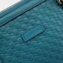 GUCCI Micro GG Guccissima Leather Outlet 2way Emerald Green 449646 Auth ka4748-17