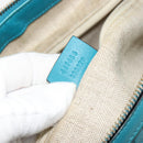 GUCCI Micro GG Guccissima Leather Outlet 2way Emerald Green 449646 Auth ka4748-25