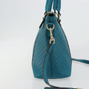 GUCCI Micro GG Guccissima Leather Outlet 2way Emerald Green 449646 Auth ka4748-5