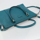 GUCCI Micro GG Guccissima Leather Outlet 2way Emerald Green 449646 Auth ka4748-6